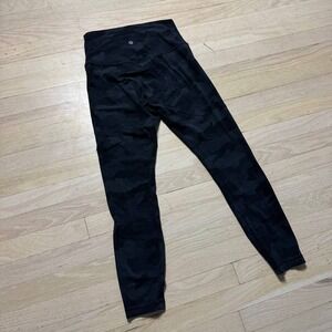 Lululemon Align High-Rise Pant 25 Heritage 365 Camo Deep Coal Multi Size 6